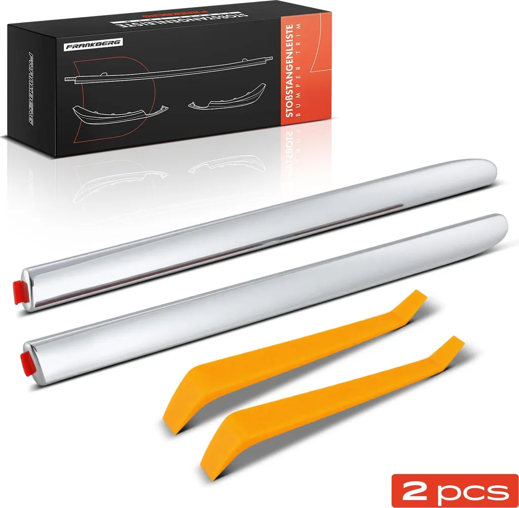 2 Enjoliveurs Pare-chocs Avant Frankberg pour Mercedes S400 W221 2010-2013