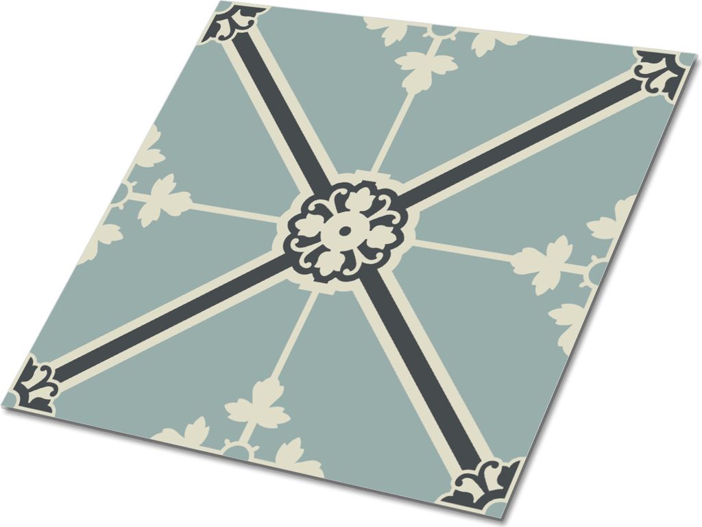 Selbstklebende Platten 30x30 cm Wandpaneele 9 Stück im Set Wanddeko - Königliche Verzierung