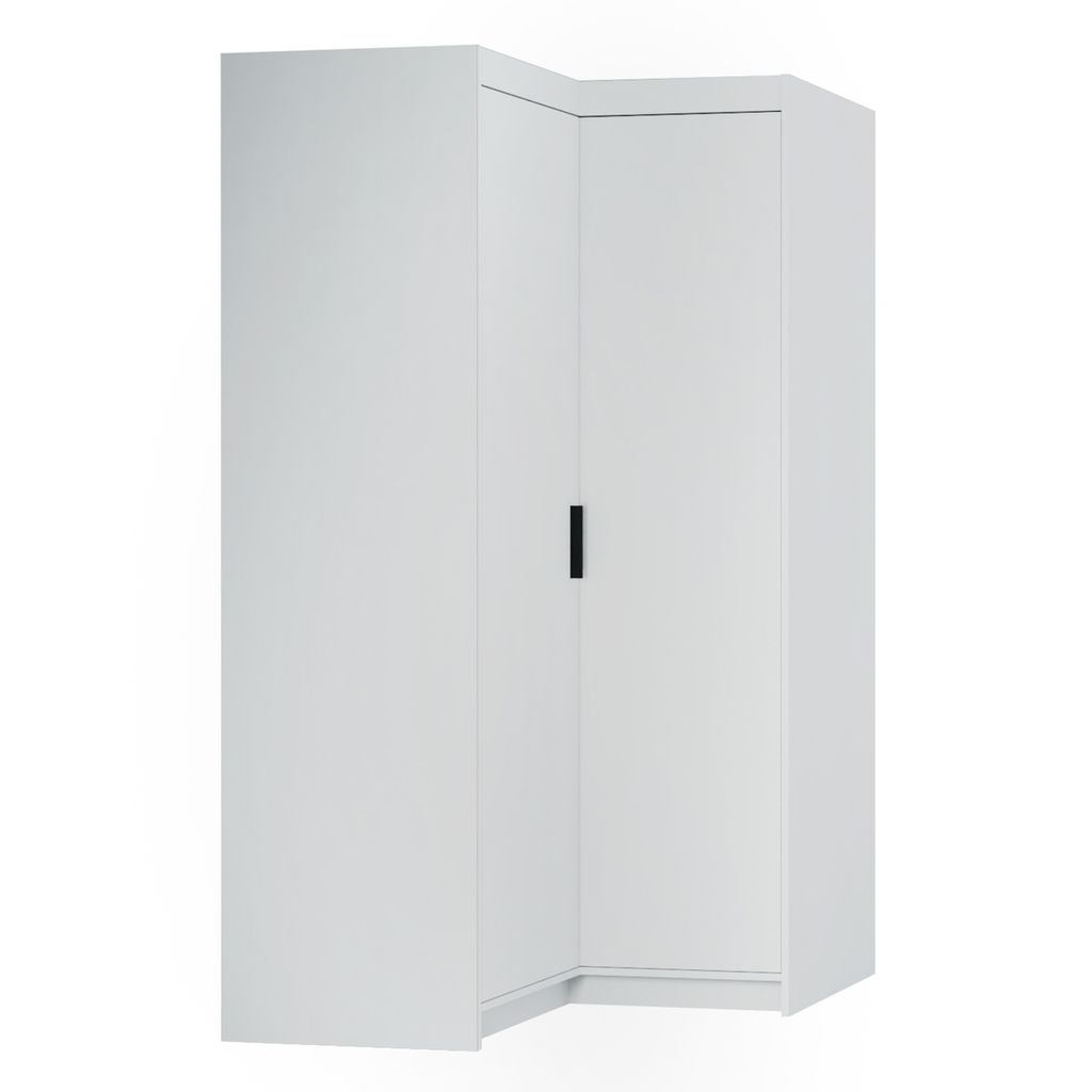 AX LIVING Schrank Modern Eckschrank weiß Storicos 97,8 Produktbild 