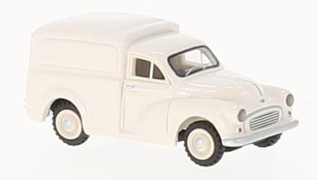 BoS-Models BOS87411 - 1/87 Morris Minor Van, weiss, 1960 - Neu