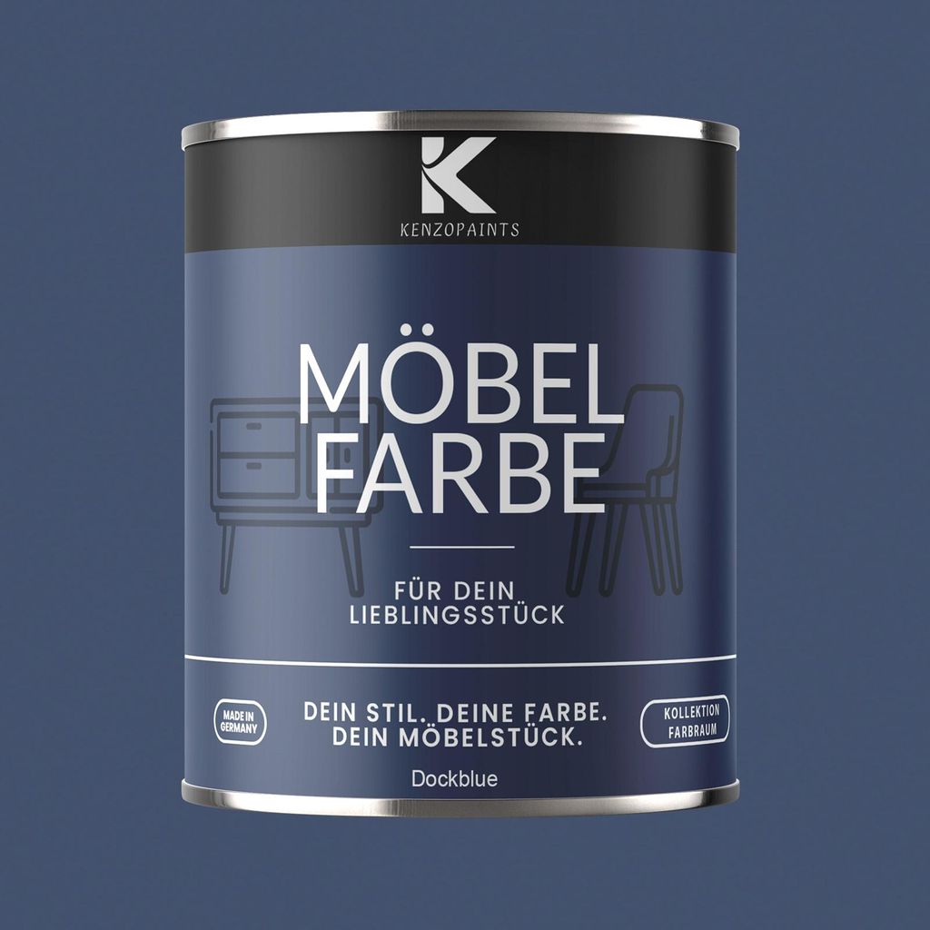 Kenzopaints 750ml Möbelfarbe Möbellack Buntlack Farbraum - Produktbild 