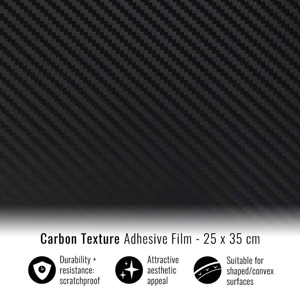 Klebefolie für Car Wrapping Carbonio 25 x 35 cm