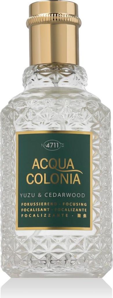 4711 Acqua Colonia Yuzu & Cedarwood EDC 50 ml UNISEX