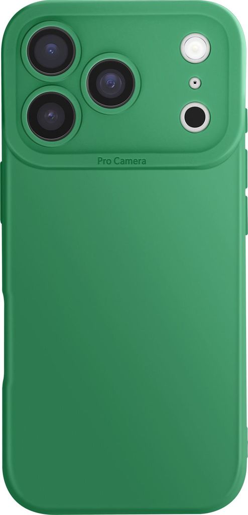Avizar, Hülle für iPhone 17 Pro Max aus weichem Silikon mit Kameraschutz, Grün