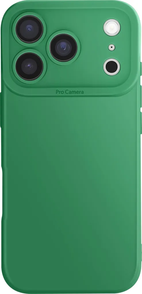 Cover iPhone 17 Pro Max Avizar Silicone: Morbida e Protettiva Verde