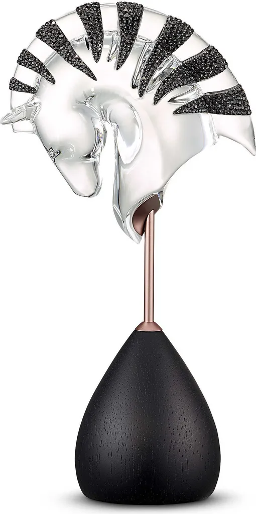 Zèbre Swarovski Jamila 5557833 en Cristal Facetté et Détails Dorés 10cm