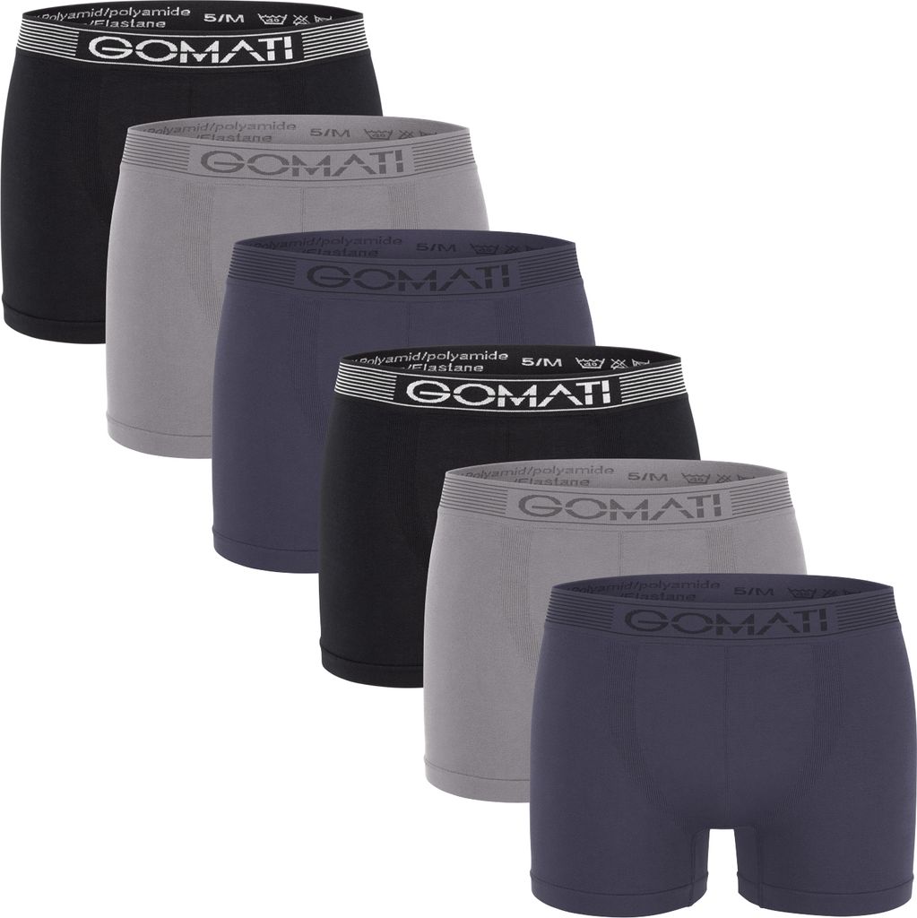 Gomati Herren Seamless Pants (6er Pack) Nahtlose Produktbild 
