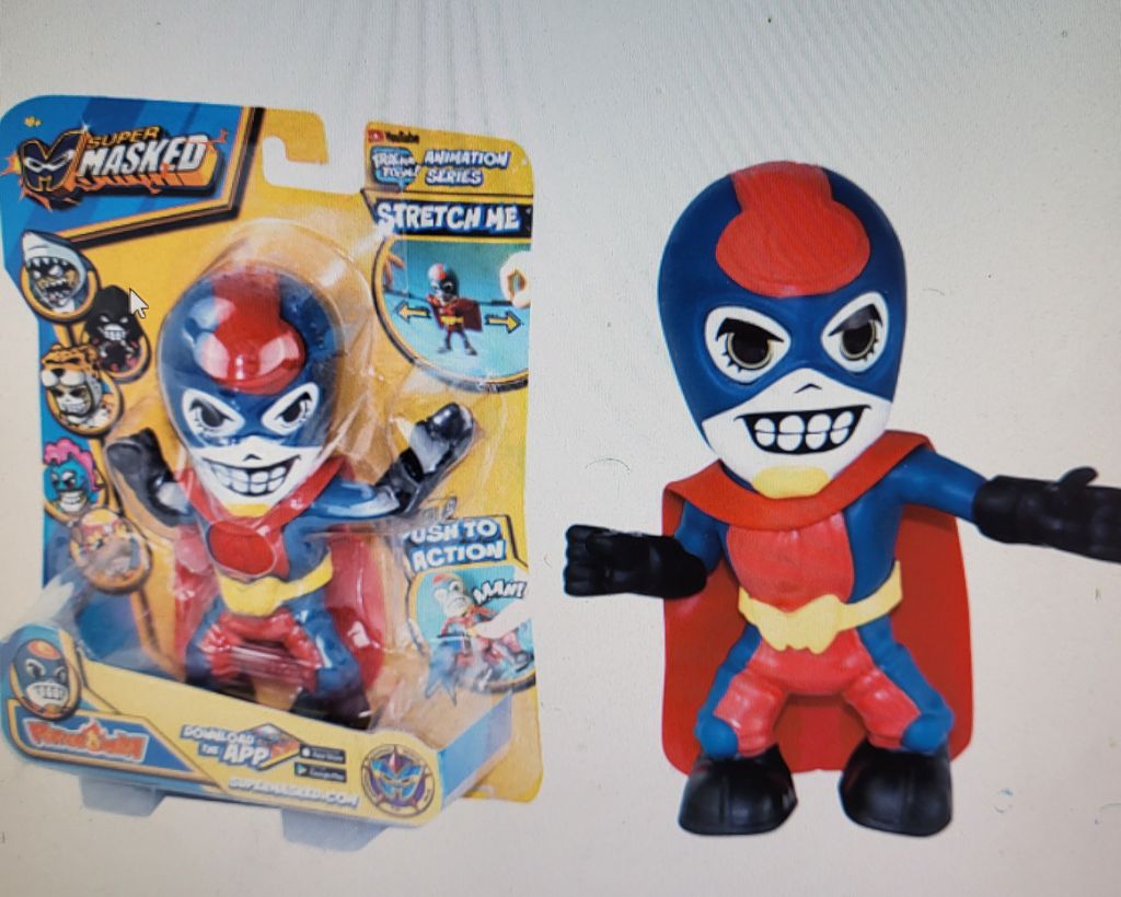 Spielfigur Super Masked Pepper Man, ab 5 Jahren,, Boti