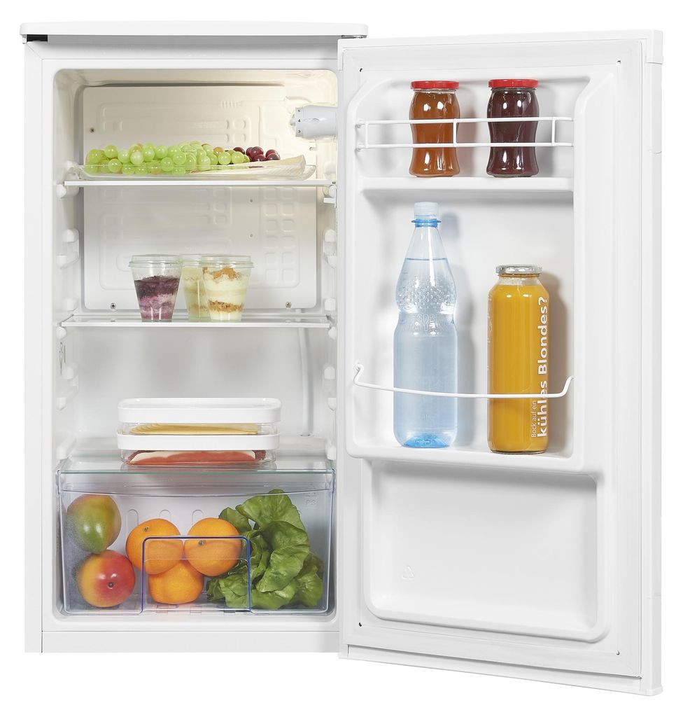 Exquisit KS85-V-091E Standkühlschrank, 45 cm breit, 75L, Produktbild 