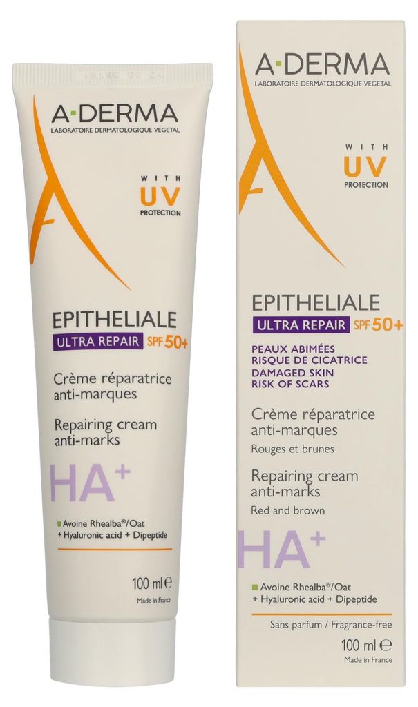 A-Derma Epitheliale Ultra Repair Anti-Marks Repair Cream SPF50+
