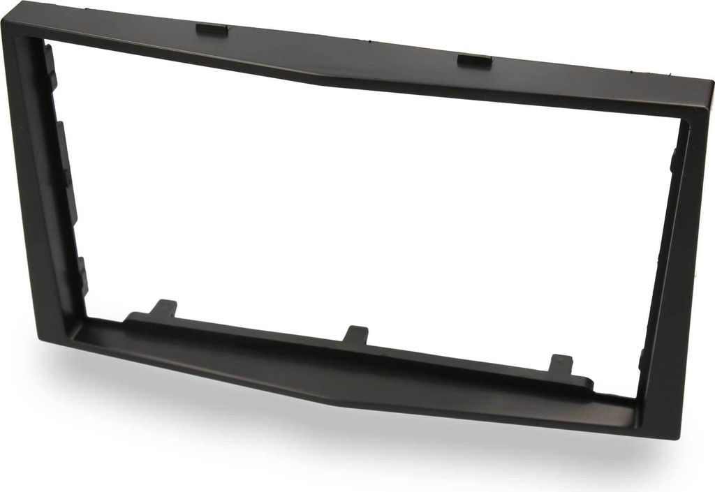 Audioproject A371 - Autoradio Radioblende Doppel DIN kompatibel mit OPEL Corsa D Astra H Zafira B Tigra Antara Vivaro 2-DIN Auto-Radio Blende schwarz