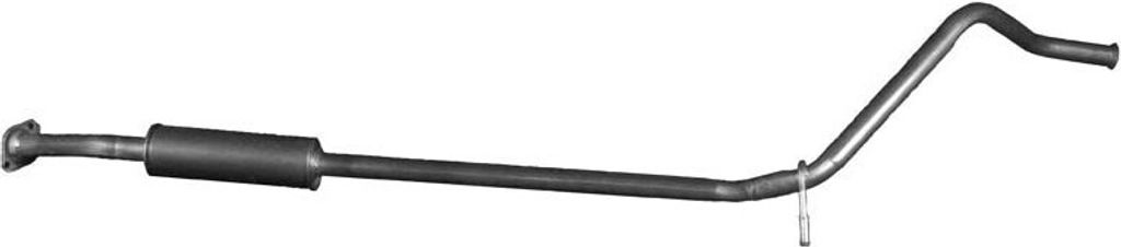 IZAWIT 27.288 Mittelschalldämpfer Schalldämpfer passend für PEUGEOT 307 CC (3B) 307 (3A/C) 308 I Schrägheck (4A, 4C) für CITROËN C4 I (LC)