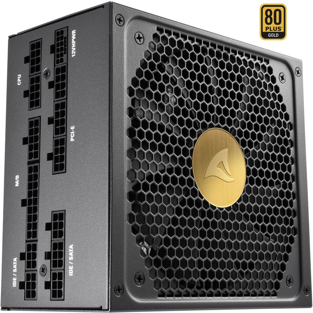 Sharkoon REBEL P30 Gold 1000W ATX3.0, PC-Netzteil, (4x PCIe