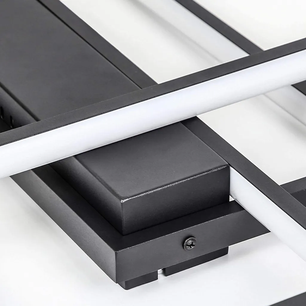 Plafonnier Moderne 65W à Intensité Variable avec Télécommande Intelligente - 7