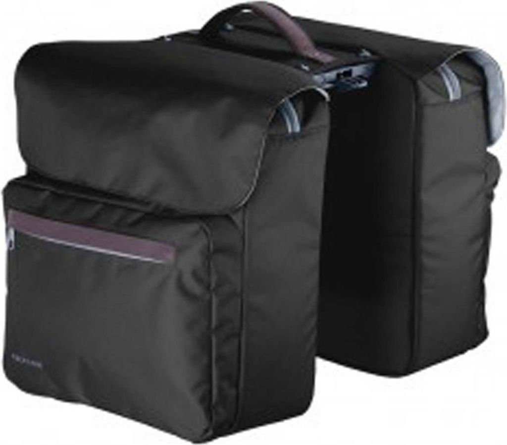 Borsa doppia Racktime Ture Carbon Black Immagine del prodotto 