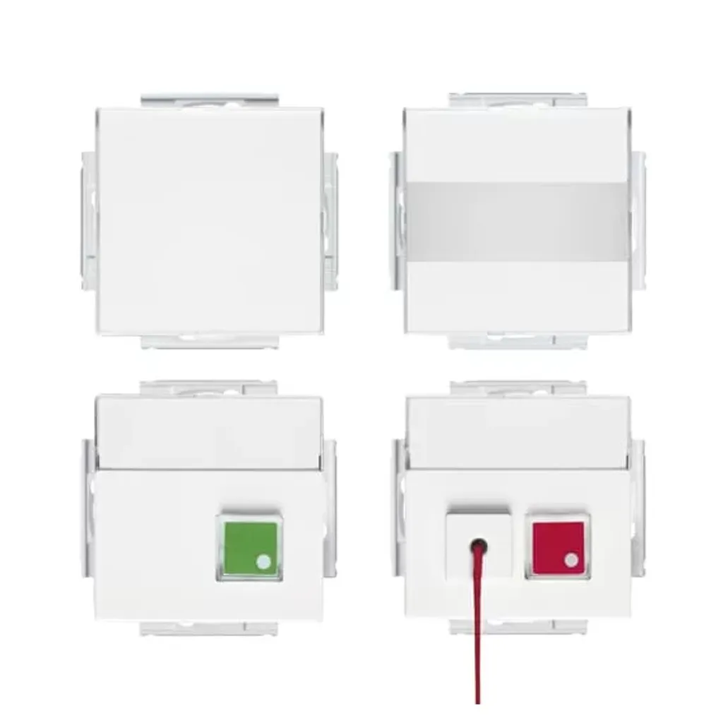 Pack Électrique Busch-Jaeger pour Rénovation Maison RAL 9016
