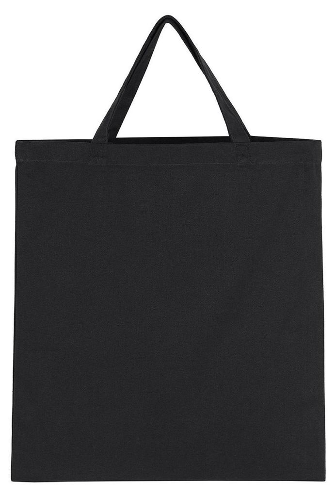 SG - Tragetasche, Canvas FK1664 (Einheitsgröße) (Schwarz)