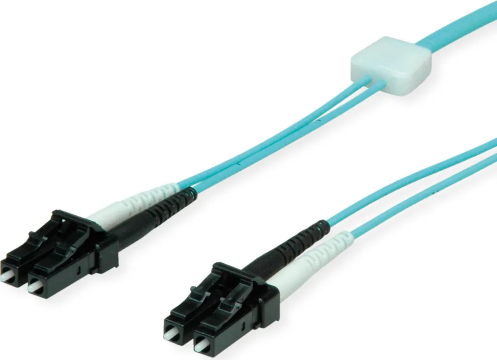 EasyLan LC-LC OM3 LED 1m - Cavo Patch Fibra Ottica Professionale