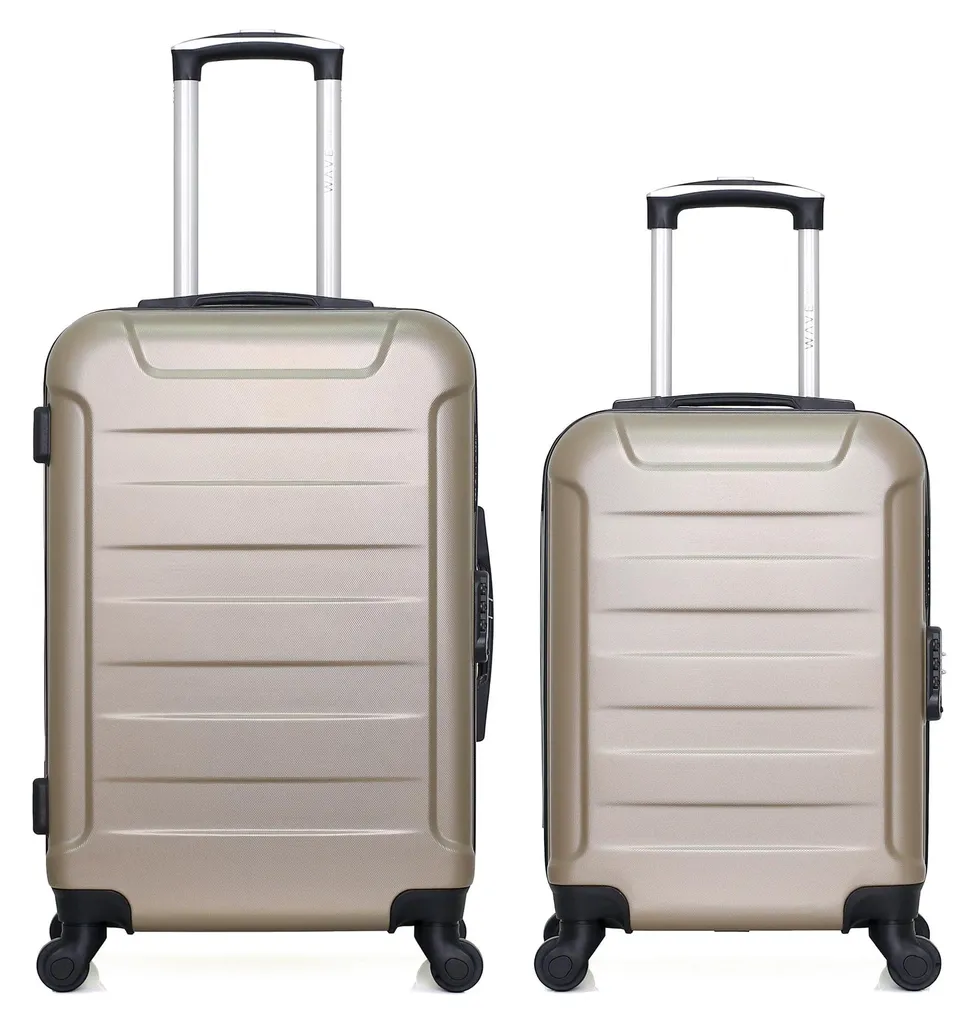 Duo de Valises WAVE PARIS ELBE pour Voyages Courts et Séjours Prolongés