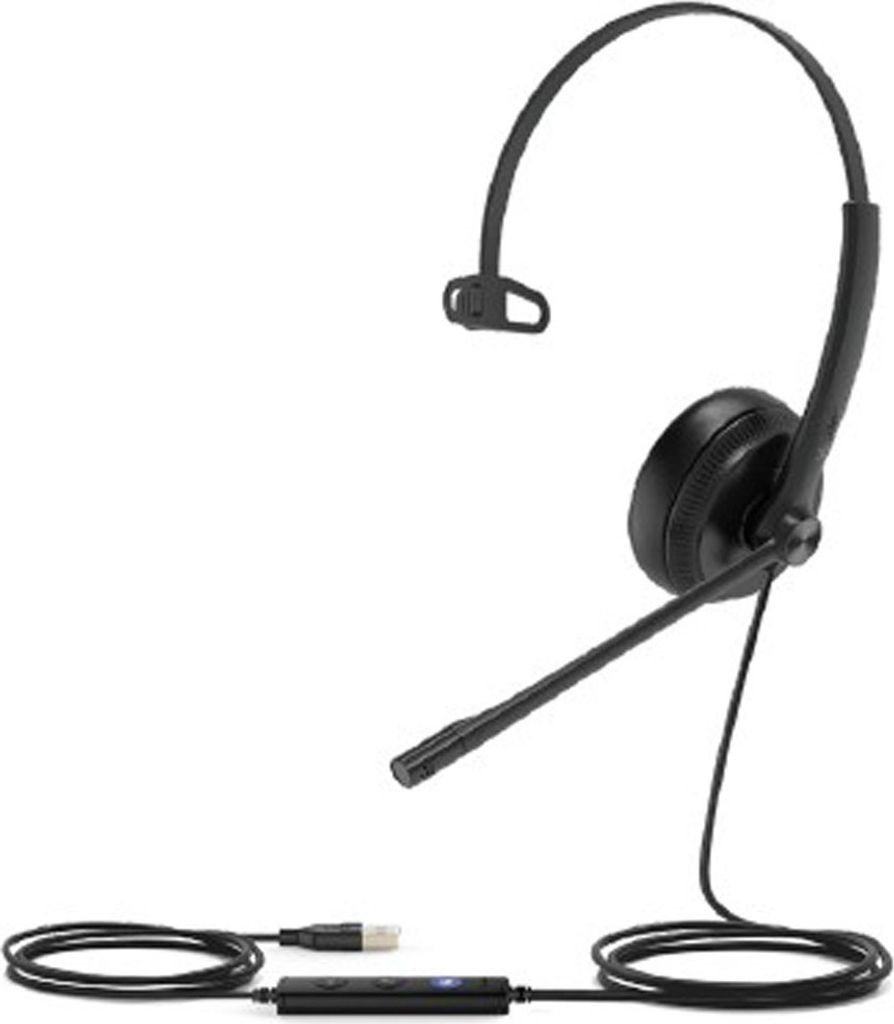 Yealink UH34 Lite Kopfhörer Kabelgebunden Kopfband Büro/Callcenter Schwarz