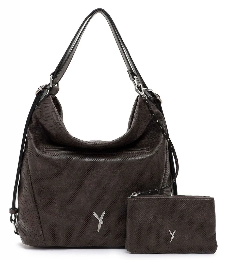 Sac à dos Laley SURI FREY marron foncé : confort et style garantis