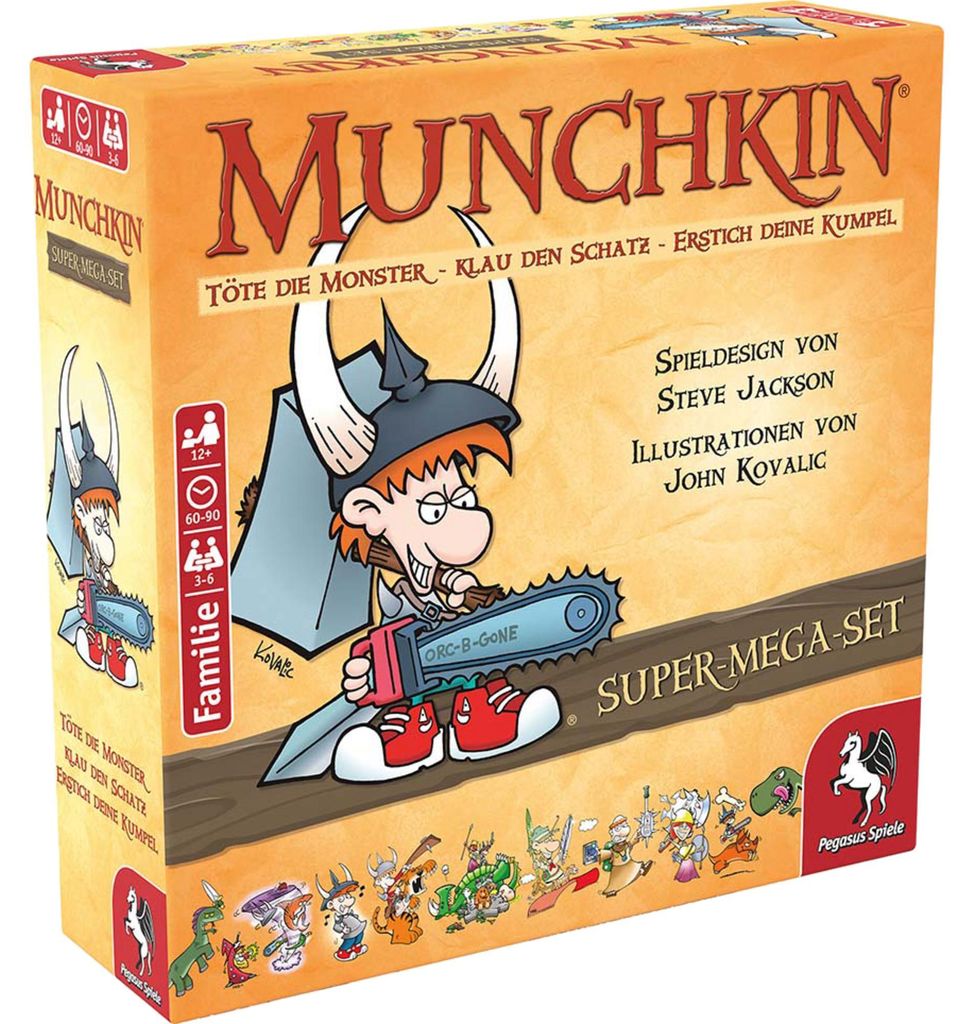 Super-Mega-Set di Munchkin Fantasy Immagine del prodotto 
