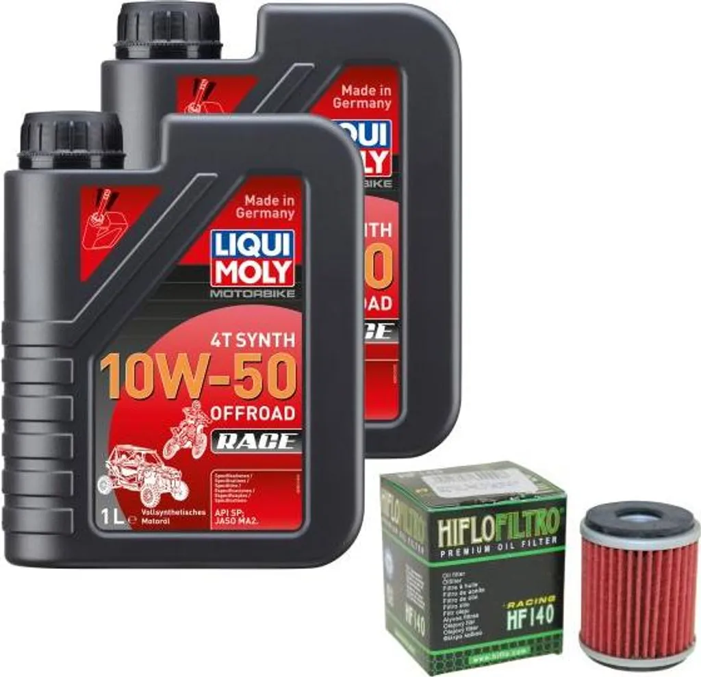 Révision Gas Gas EC 300 F 4T 2013 : Kit Vidange Complet Liqui Moly 2L