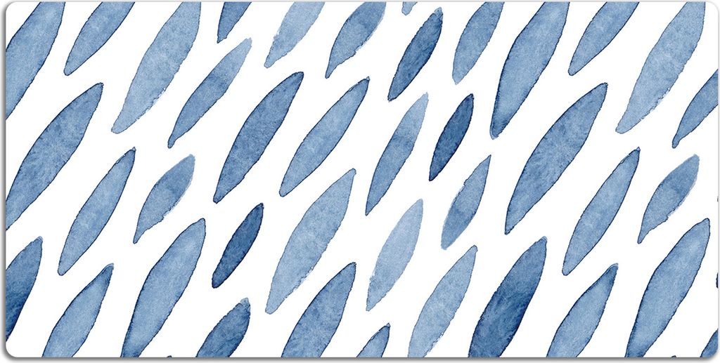 Schreibtischmatte Tischunterlage 90x45 cm Mauspad - Tintenflecken