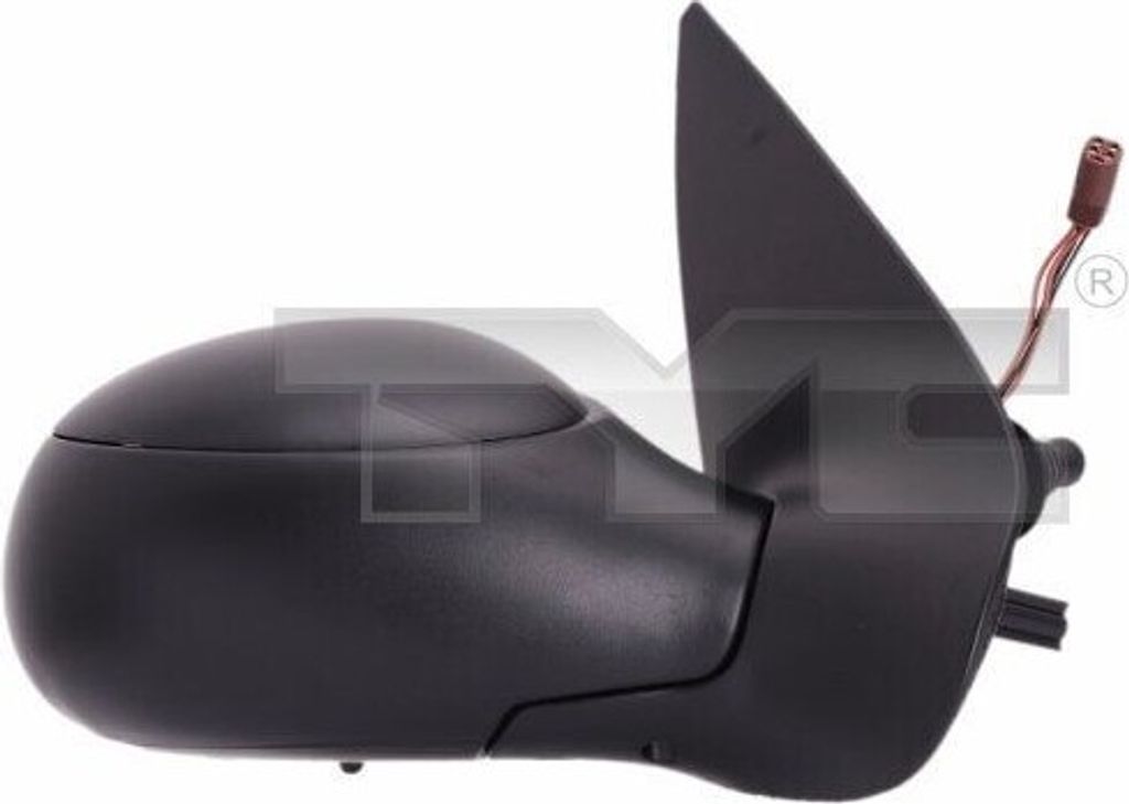 TYC 326-0016 Außenspiegel Seitenspiegel Links passend für PEUGEOT 206 Schrägheck (2A/C) Asphärisch Beheizt