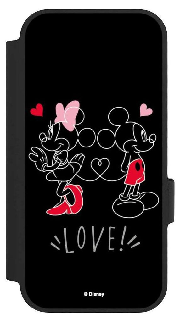 NIVOCASE Klapphülle für Google Pixel 10 Handyhülle aus Kunst Leder NIVOflip schwarz Disney Liebe