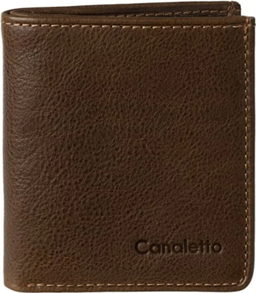 Portefeuille mince Canaletto PM1031S232 anti-déformation de poche