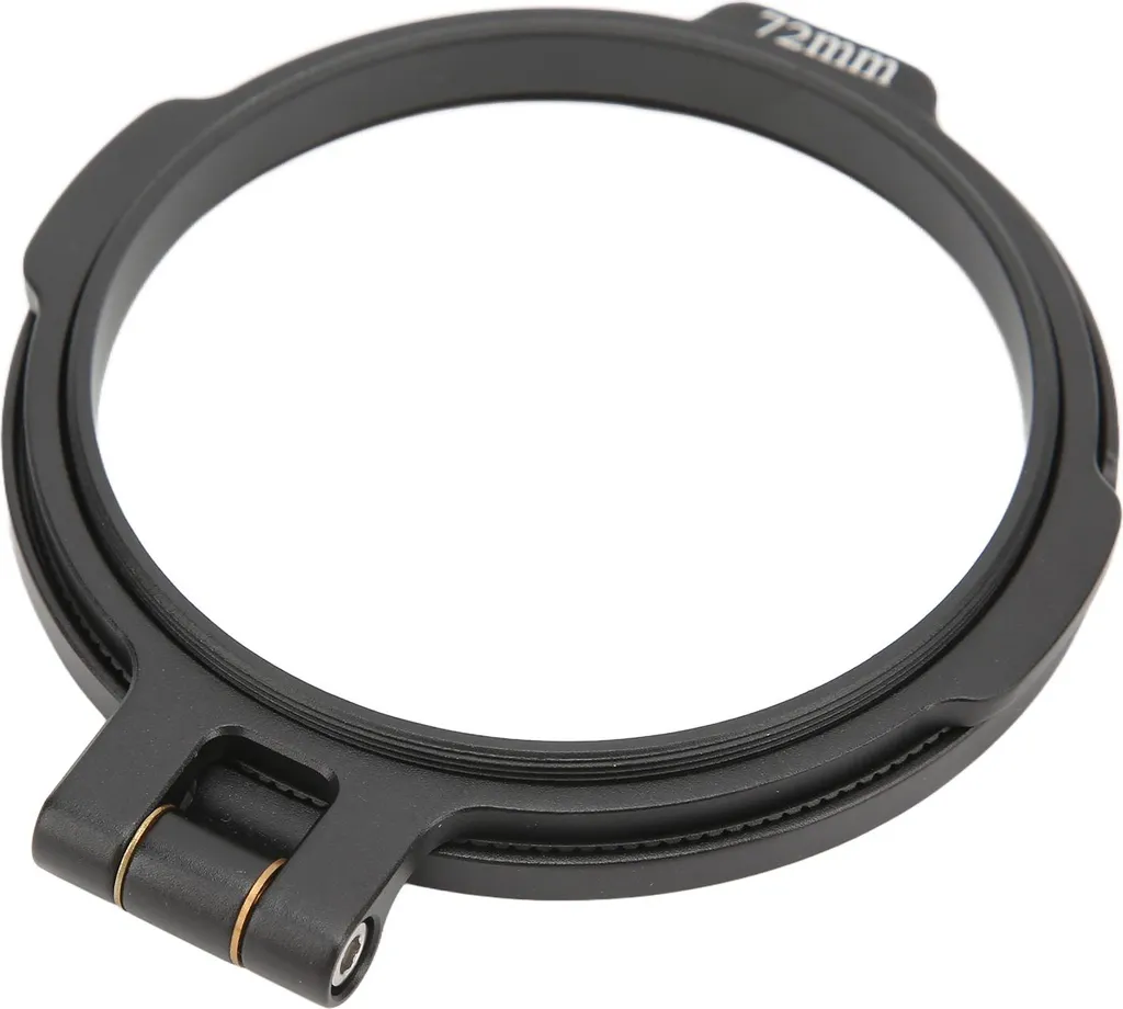 Porte-filtre d'objectif 72mm robuste avec bague d'adaptation rapide - 5