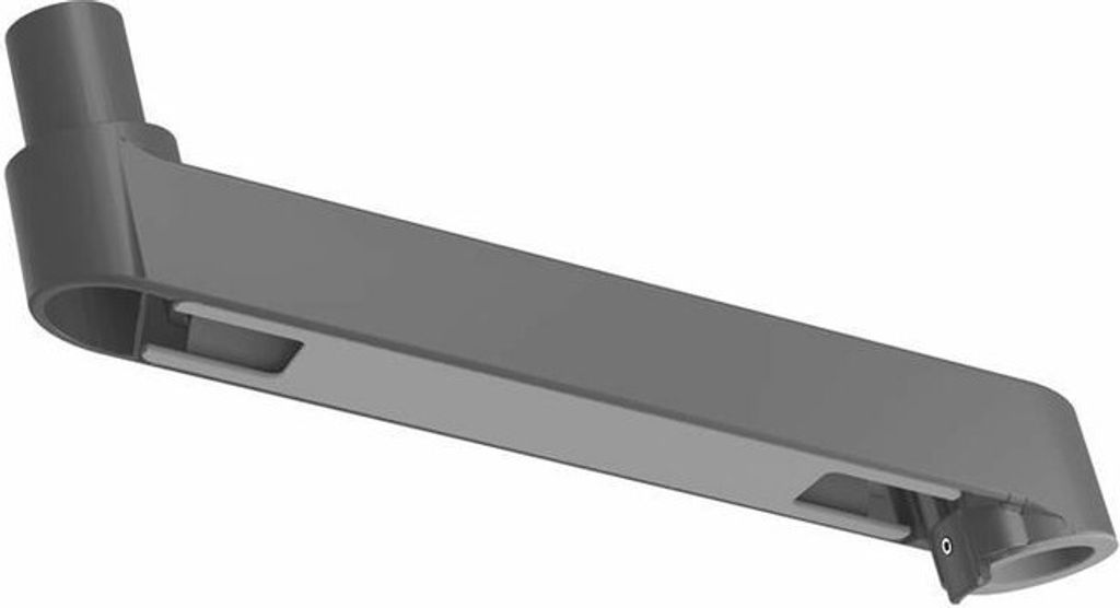 Ergotron 98-731-293, Verbinder für Verlängerungsrohr, Dunkles Grau, Aluminium, 10 kg, 180°, 400 g
