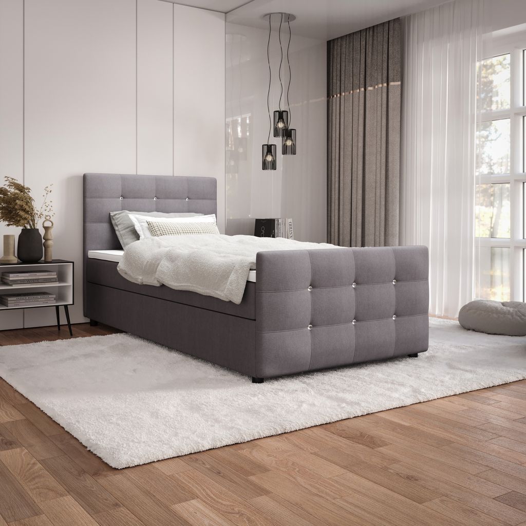 Boxspringbett KLEO mini 90x200 Cosmic 160