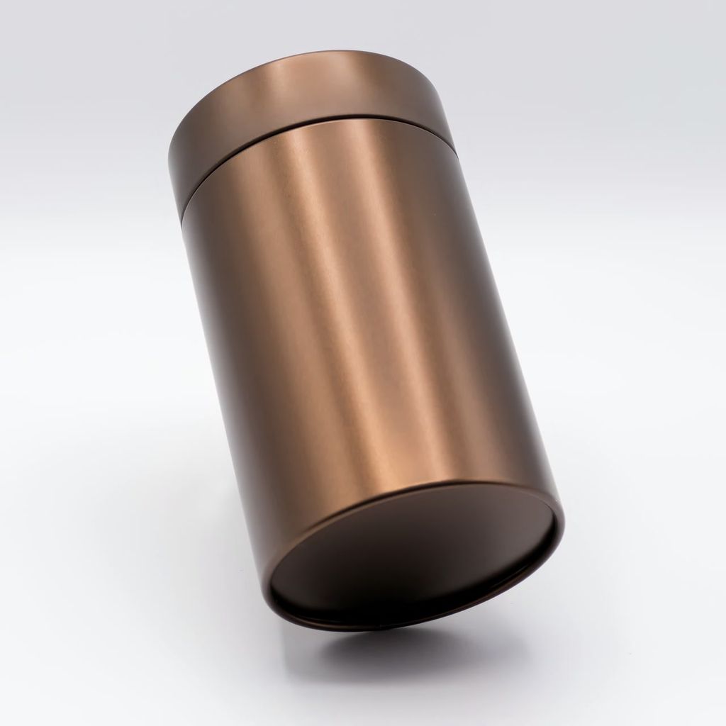 Dosenritter | 3 x runde Teedose / Vorratsdose, metallic Produktbild 6