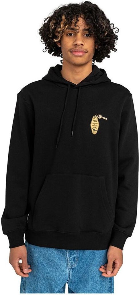 Element Timber Motel Kapuzenpullover Schwarz M Mann Schwarz M