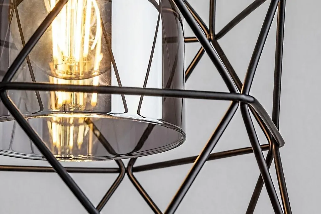 Suspension Noire Mate E27 Emrys 72111 : Solution Éclairage Intérieur Chic - 7