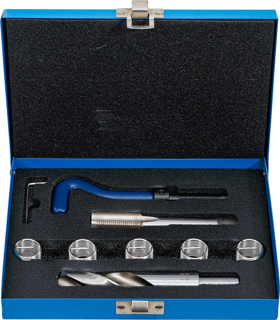 Réparer un Filetage M18 x 1,5 Foiré : Kit BGS 99433 Complet 9 Pièces