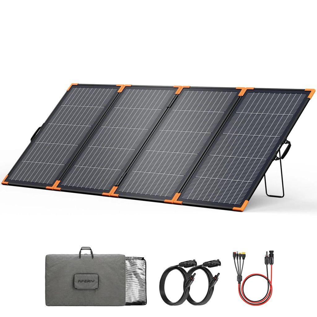 AFERIY Pannello Solare Pieghevole 400W Bifacciale IP67 per Immagine del prodotto 