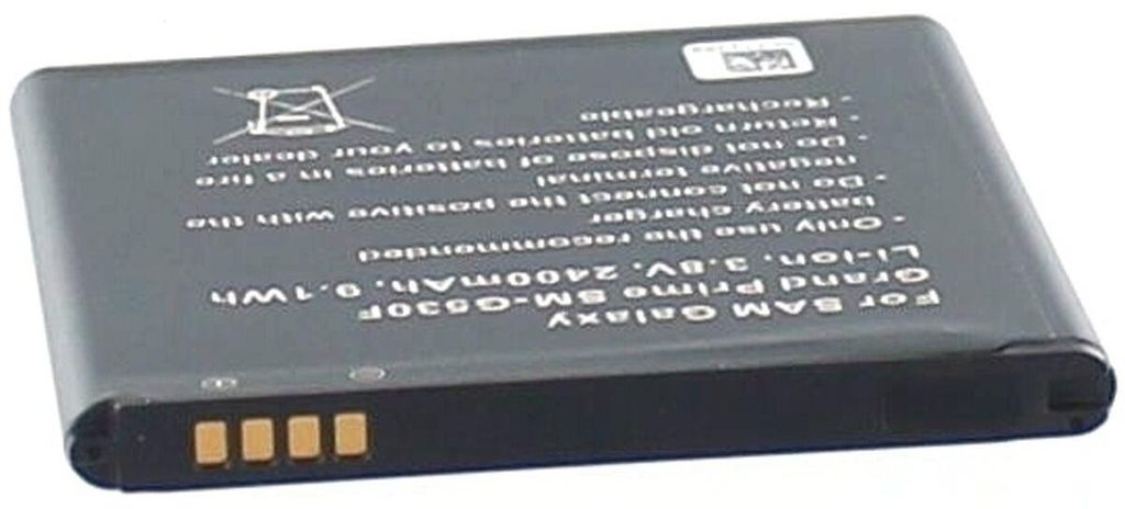 Akku für Samsung SM-J320F Li-Ion 3,8 Volt 2200 mAh schwarz. Produktbild 