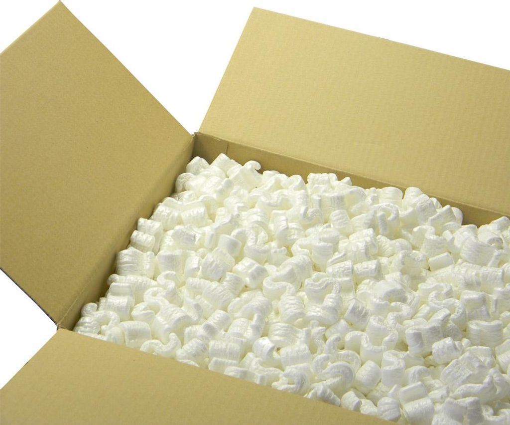 Lot de 100 litres particules de calage en polystyrène Image du produit 
