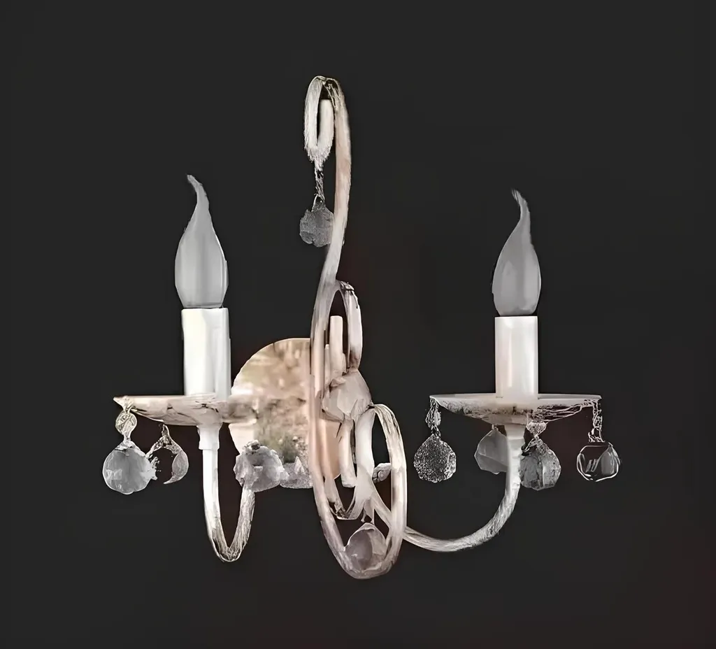 Luminaire de couloir cristal lampe murale décorative maison salon