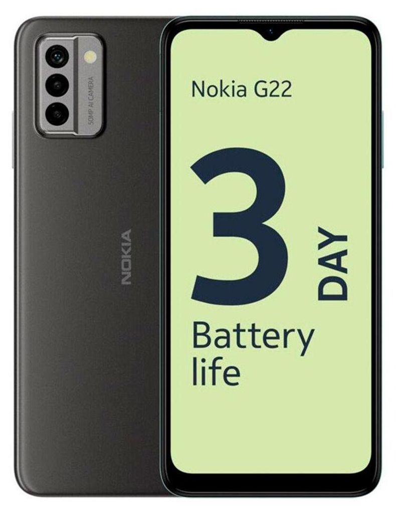 Nokia G22, 16,6 cm (6.52"), 4 GB, 64 GB, 50 MP, Android 12, Produktbild 