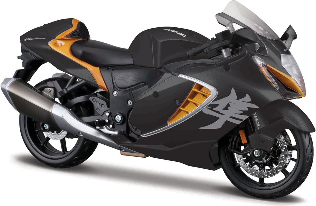 Maisto - Moto con cavalletto, Suzuki Hayabusa 2022, Immagine del prodotto 