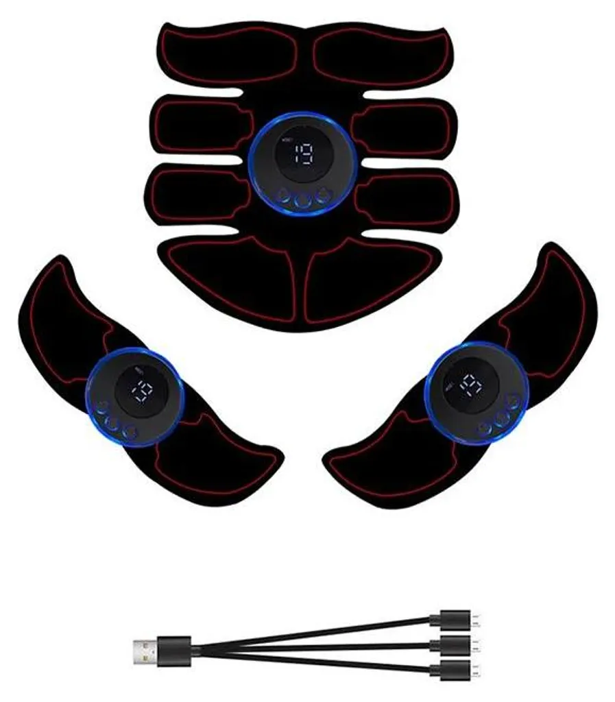 Stimulateur de muscles pour fitness à la maison - Pack complet USB