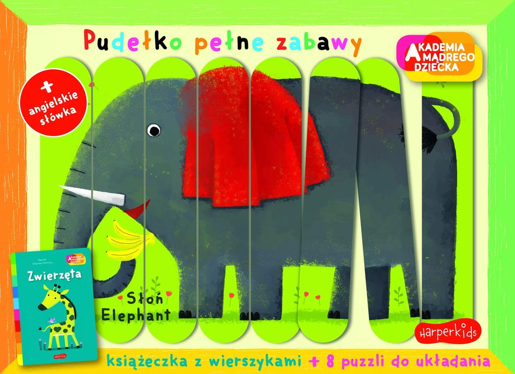 Zwierzęta. Akademia Mądrego Dziecka. Pudełko Pełne Zabawy
