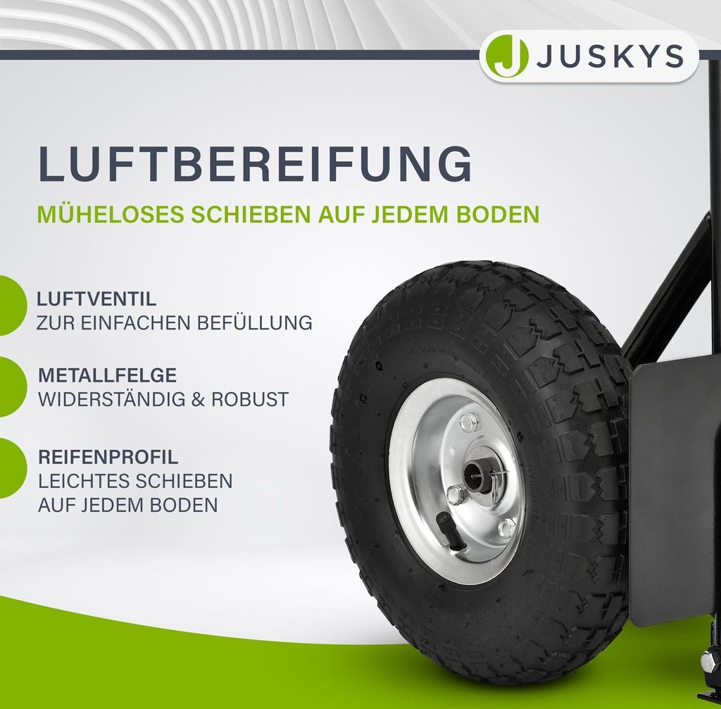 Juskys Sackkarre Basic klappbar – Transportkarre mit großen Produktbild 8