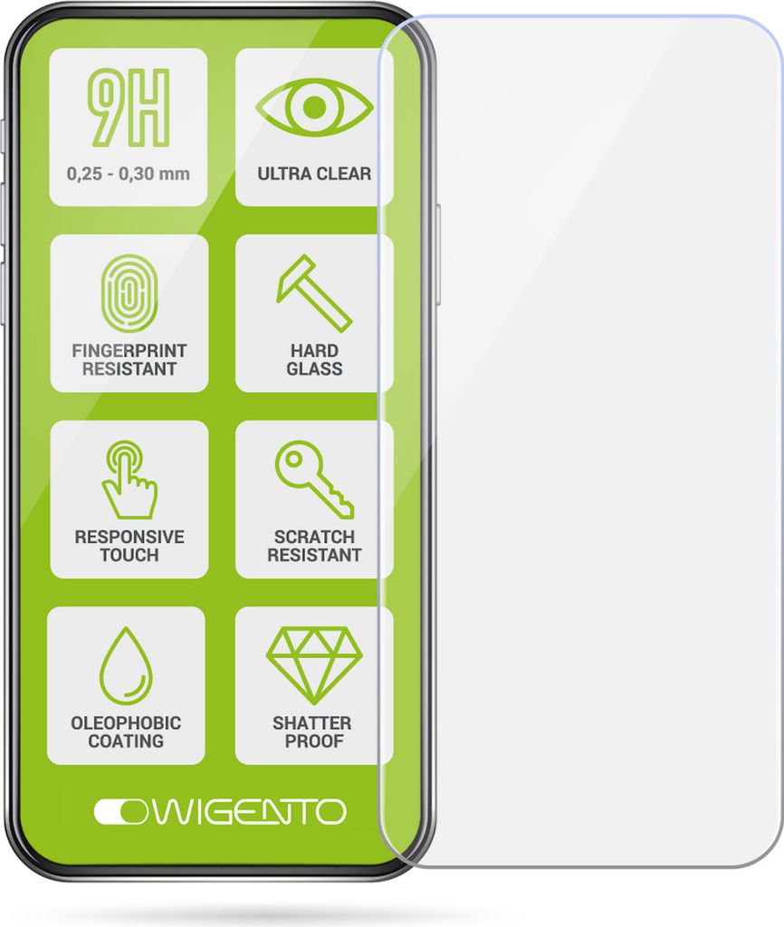 Für Xiaomi Poco F7 Pro / F7 Ultra 1x 2.5D 0,26 mm H9 Hart Glas Display Schutz Transparent