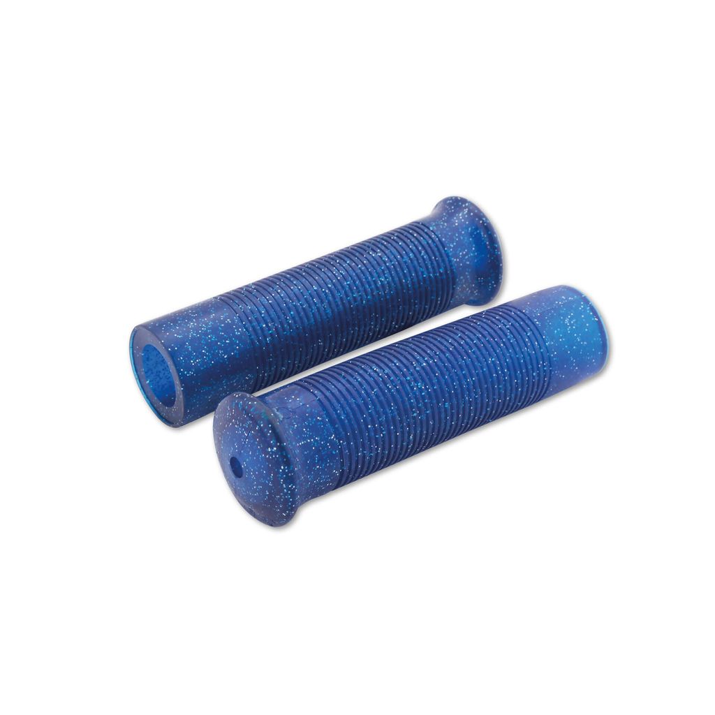 Lenkergriffe Custom Retrostyle für 7/8 Zoll Lenker (22mm) in blau metalflake, blau metalflake