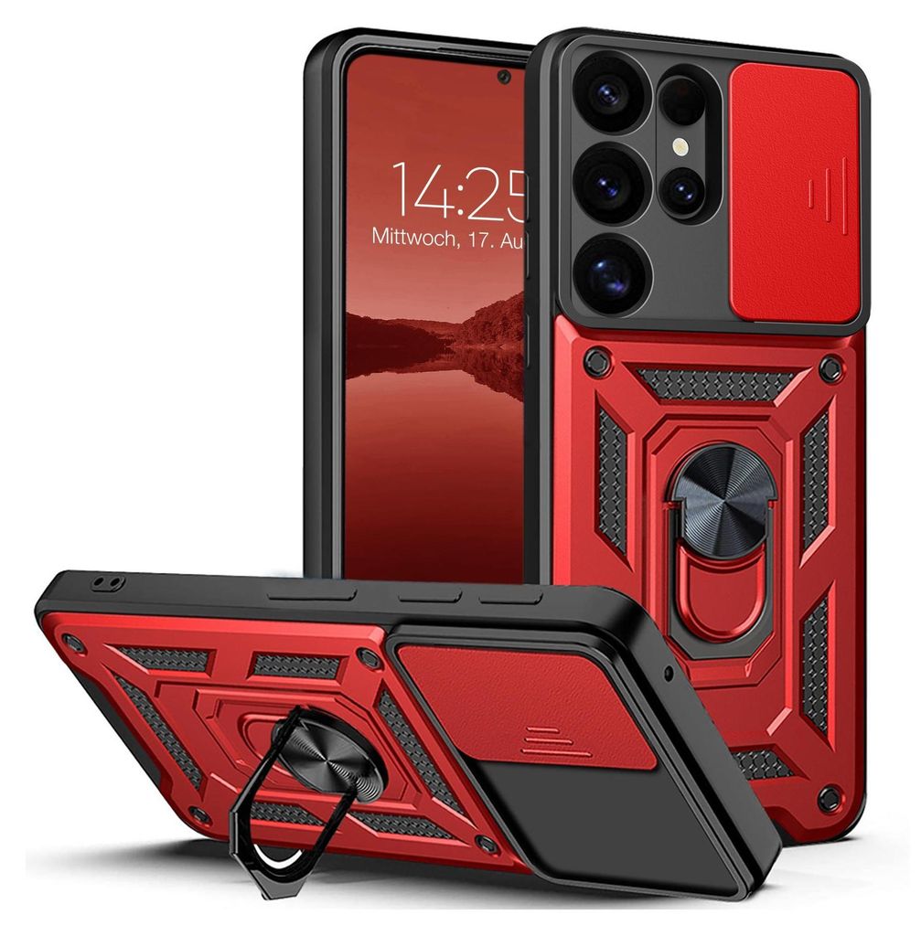 Armor Handyhülle für Samsung Galaxy S25 Ultra Kameraschutz Produktbild 